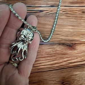 Cthulhu pendant necklace octopus lovecraft